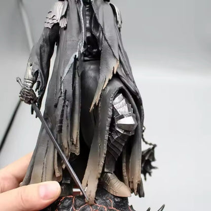 Action Figure Nazgul 27cm Stregone di Angmar Lord of the Rings Statua Collezione