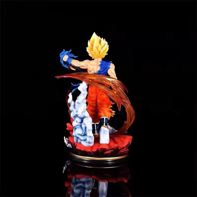 Action Figure Dragon Ball Z Goku Super Sayan 27cm Statua Da Collezione New Anime