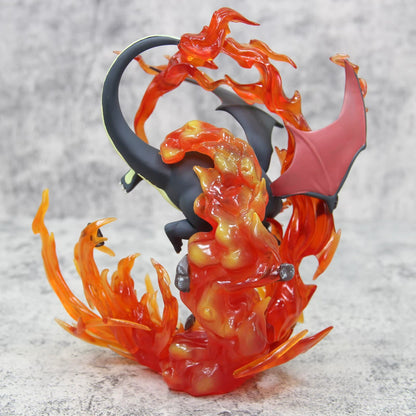 Action Figure Pokémon Dark Charizard 21cm Statua Da Collezione Black Anime Manga