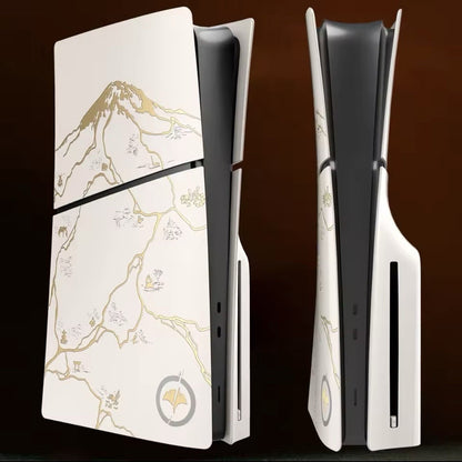Ps5 Cover Ghost Of Yotei 30 Face Plate Coperture Slim/Fat/ Pro Digital/Disc Play