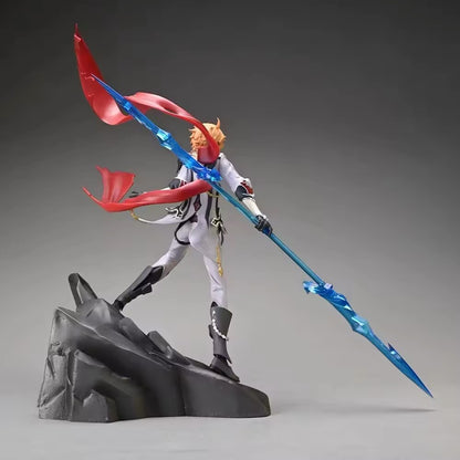 Action Figure Tartaglia Genshin Impact Anime 35cm Da Collezione Game Console New
