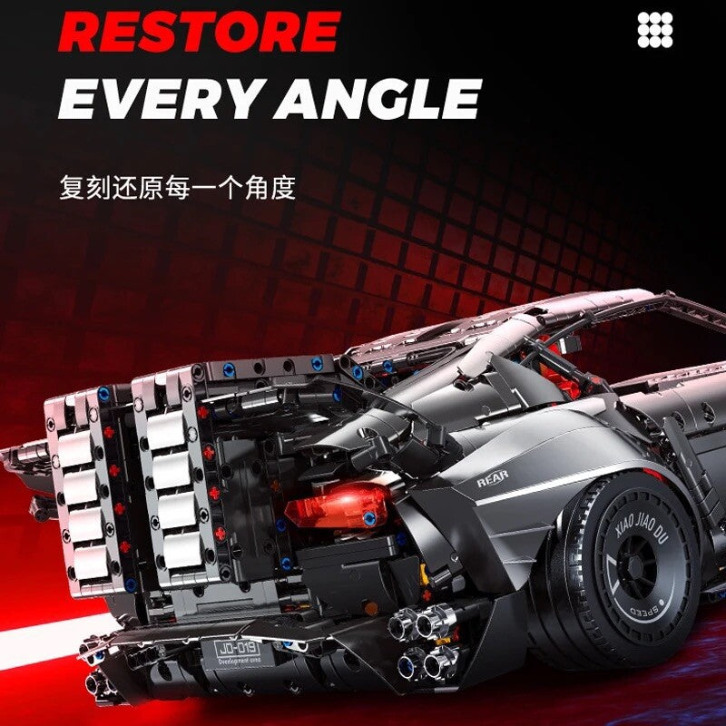 Toyota Supra Da Costruire Mattoncini Technic 4399 Pezzi Nero Nuova New