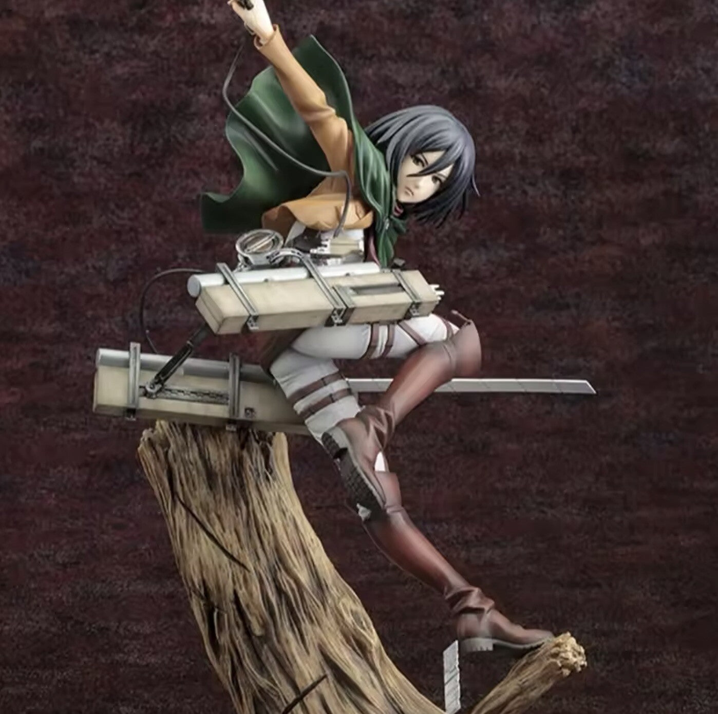 Attack on Titan Anime Action Figures Mikasa Ackerman 25cm Manga New Collezione