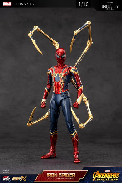 Action Figure Spiderman Iron Suit Collection Marvel Fortnite Anime Videogame New