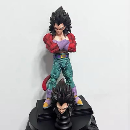 Action Figure Dragon Ball Z Vegeta Super Saiyan 4 31 cm Statua Collezione Anime