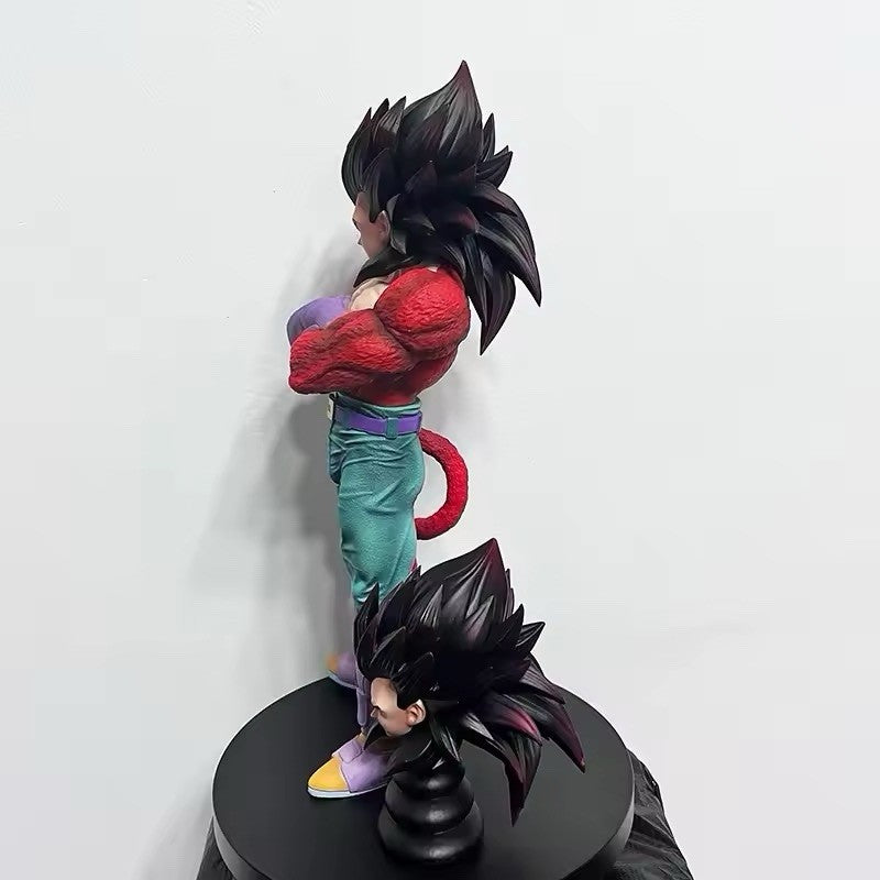 Action Figure Dragon Ball Z Vegeta Super Saiyan 4 31 cm Statua Collezione Anime