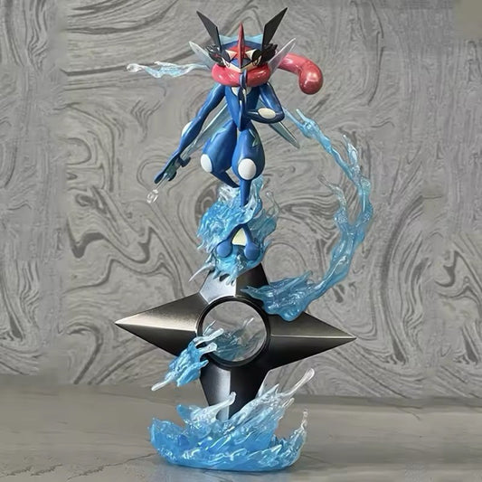 Action Figure Pokémon Greninja Evolution 20cm Statua Da Collezione Anime Manga