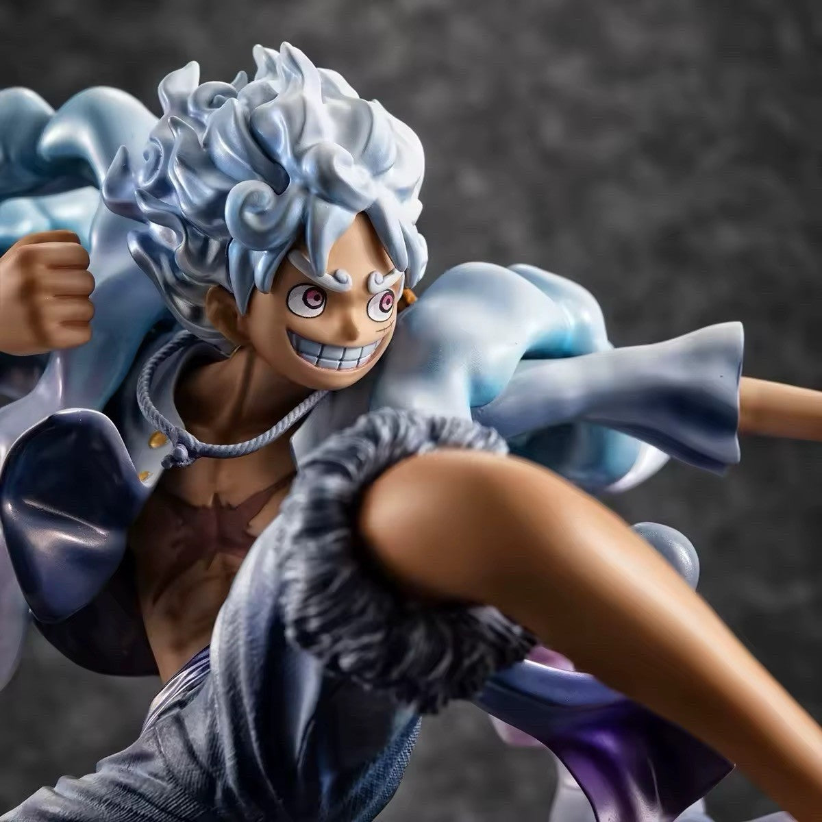 One Piece Action Figure 23cm Rubber Luffy Statua Collezione Monkey D Rufy Gear 5