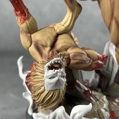 Action Figure Eren Yeager Titan 29cm Attack on Titan Statua da Collezione Manga