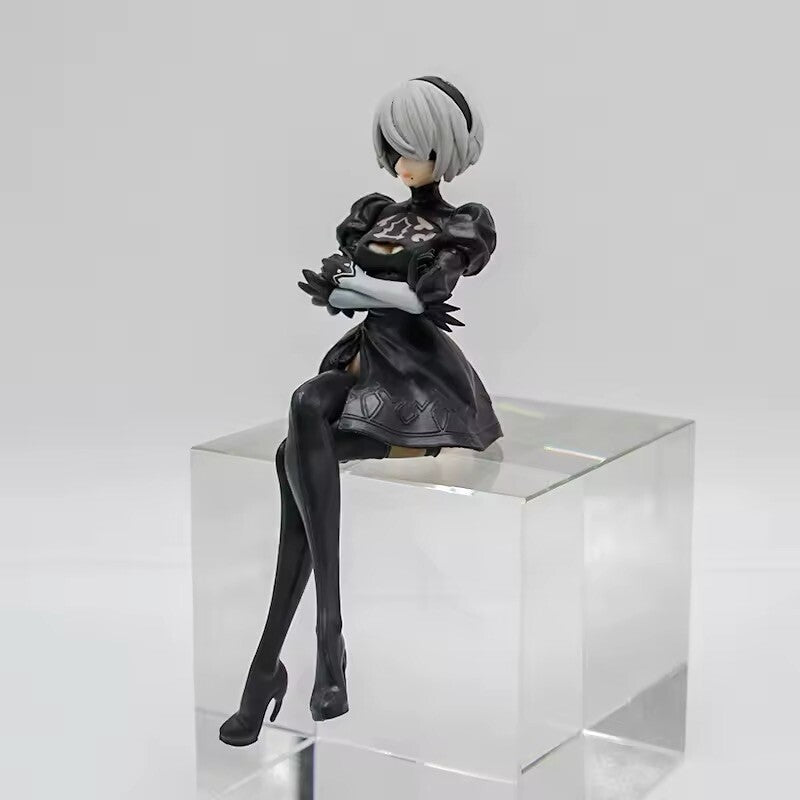 Action Figure Nier Automata Androide Type 2b Square Enix Anime Statua 15cm Game