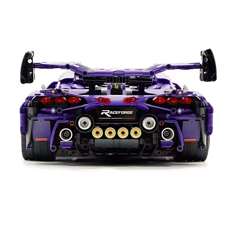 Lamborghini Sian Svj Da Costruire Mattoncini Technic 3654 Pezzi Scala 1:8 Viola
