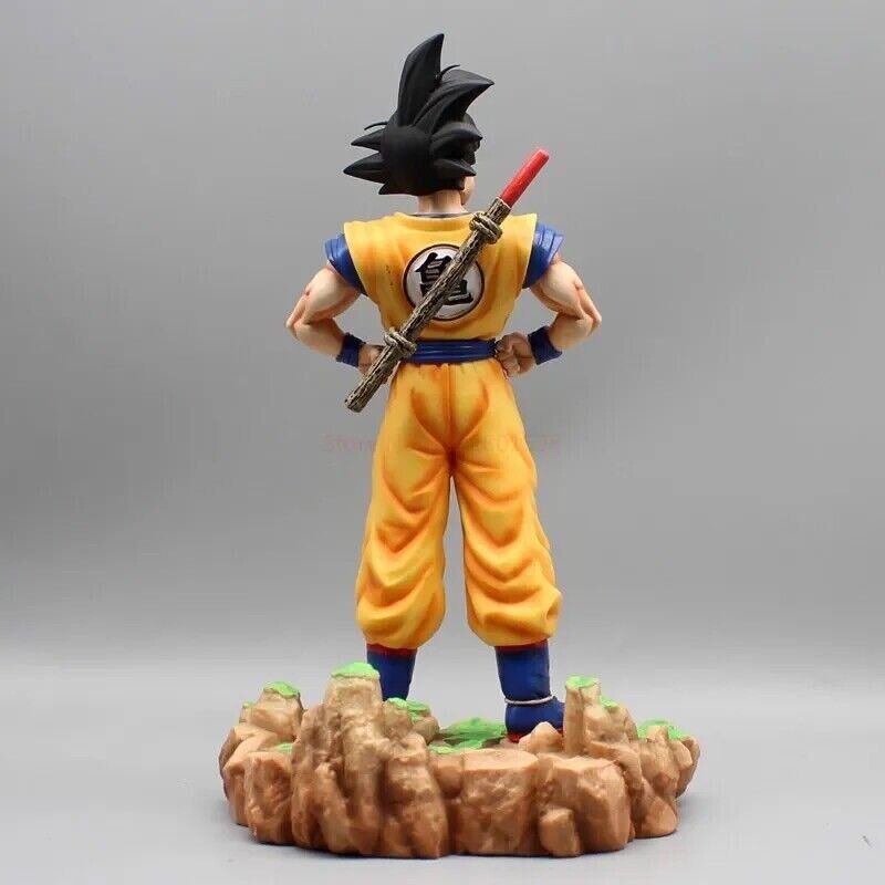 Action Figure Goku Dragon Ball Z Kakarot 32cm Statua Da Collezione Con Base New
