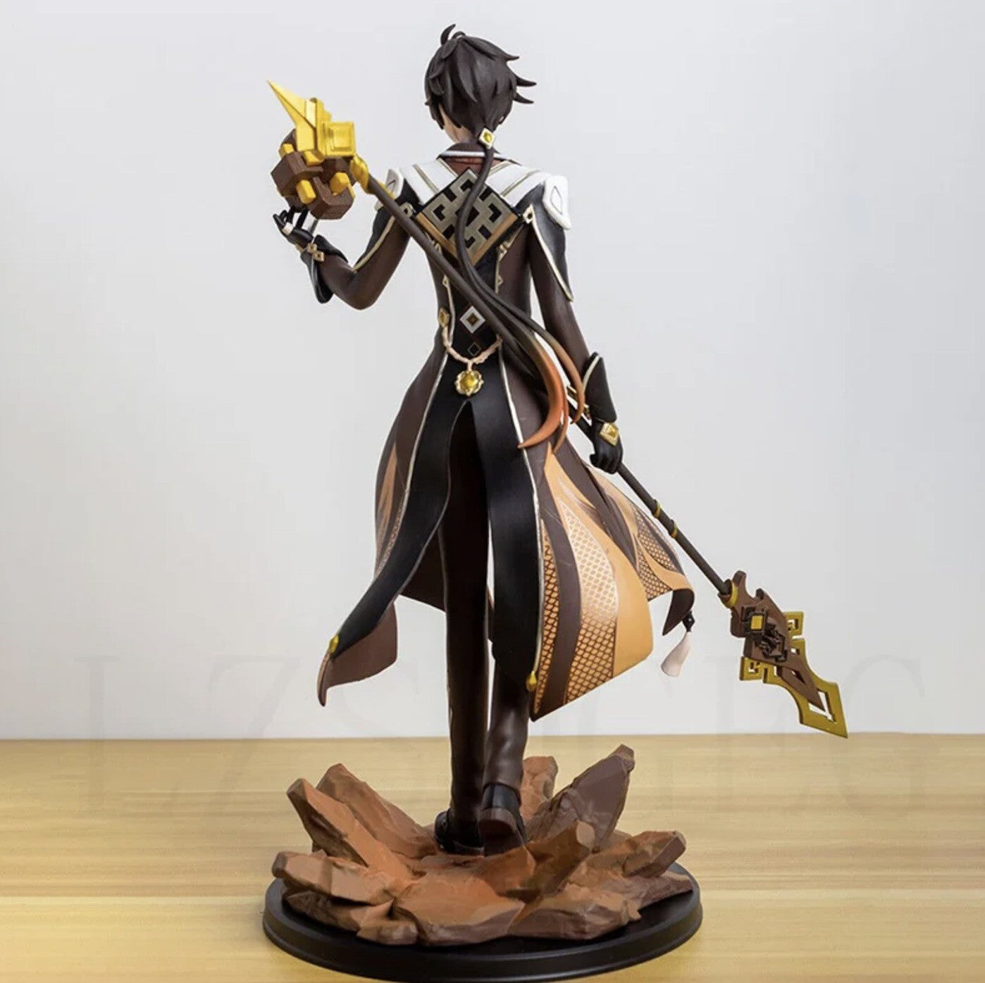 Action Figure Zhongli Genshin Impact Anime 28cm Da Collezione Game Console