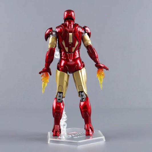 Action Figure Avengers Ironman Mk6 Nuova Statua Collezione Videogames Super Hero