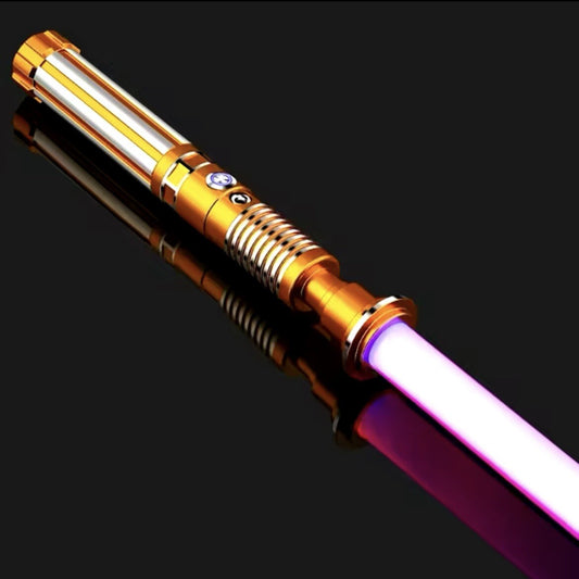 Spada Laser Star Wars Skywalker Lightsaber Jedi Metal Alum Light Replica New Rgb