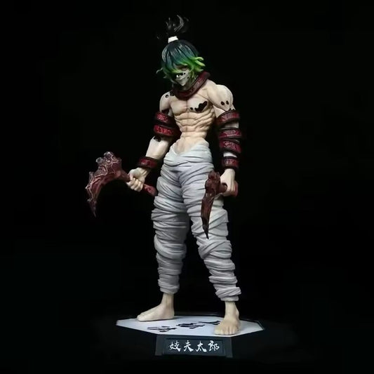 Action Figure Demon Slayer Gyutaro 30cm Manga Statua Da Collezione Game Anime