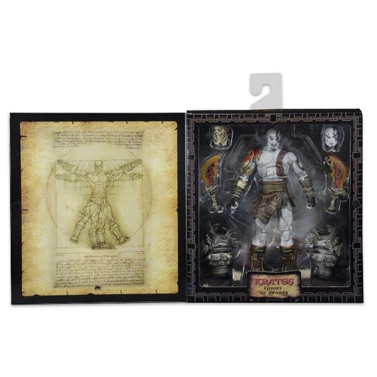 Action Figure Kratos God Of War Nuova Statua Da Collezione Playstation 17cm