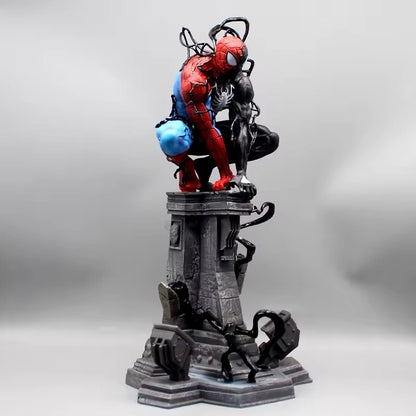 Action Figure Spiderman E Venom Videogame Marvel Avengers 38cm Simbionte New
