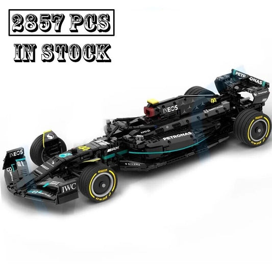 Formula 1 Mercedes Petronas Da Costruire Mattoncini Technic 2857 Pezzi Nero New