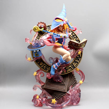 Yu-Gi-Oh Maga Nera Action Figure 37cm Black Magician Girl Da Collezione Kuribho