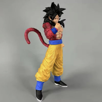Action Figure Dragon Ball Z Goku Super Saiyan 4 28cm Statua Da Collezione Anime
