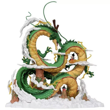 DragonBall Z Drago Shenron e Son Goku Statua Action Figure Anime Collezione 22cm