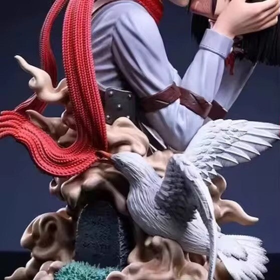 Action Figure Eren Jaeger Mikasa 22cm Attack on Titan Statua da Collezione Manga