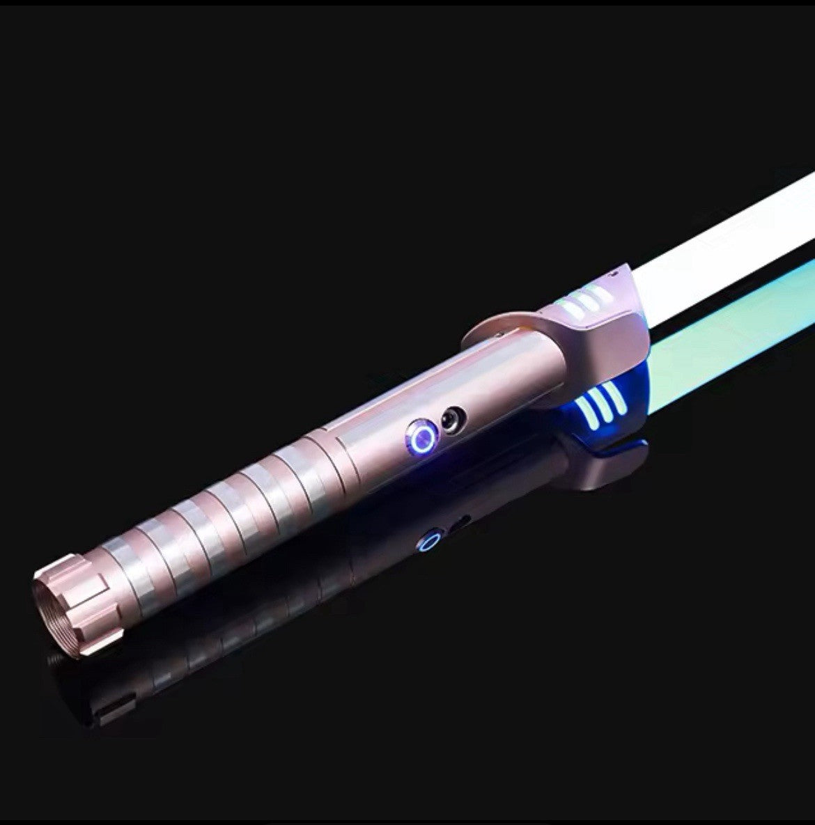 Spada Laser Star Wars Skywalker Lightsaber Jedi Metal Alum Light Replica New Rgb