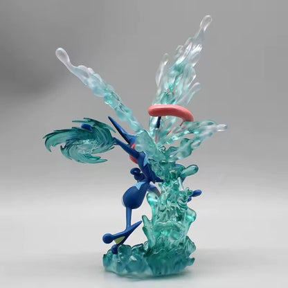 Action Figure Pokémon Greninja Evolution 15cm Statua Da Collezione Anime Manga