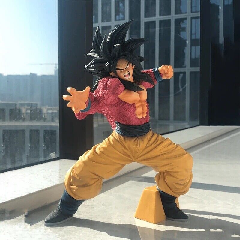 Action Figure Dragon Ball Z Goku Super Saiyan 4 26cm Statua Da Collezione Anime