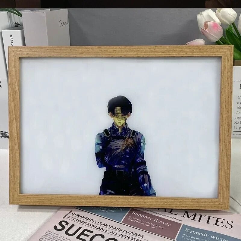 Quadro Luminoso Insegna Attack On Titan L’attacco Dei Giganti Corpo Di Ricerca