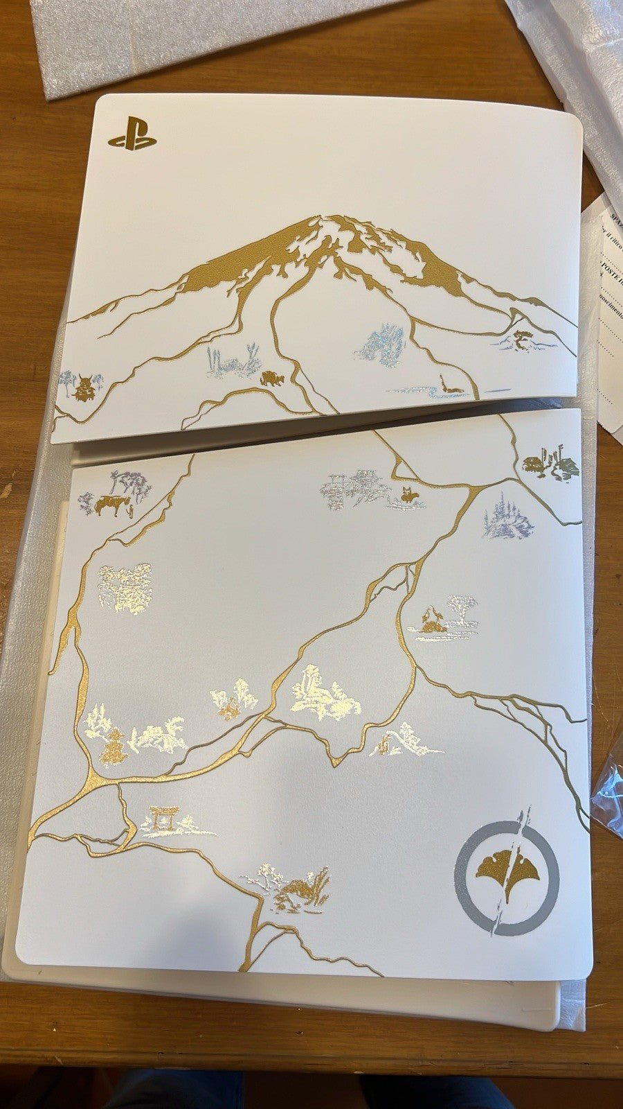 Ps5 Cover Ghost Of Yotei 30 Face Plate Coperture Slim/Fat/ Pro Digital/Disc Play
