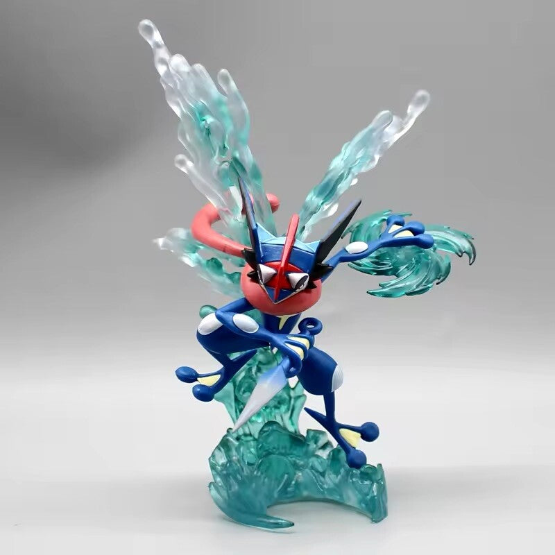 Action Figure Pokémon Greninja Evolution 15cm Statua Da Collezione Anime Manga