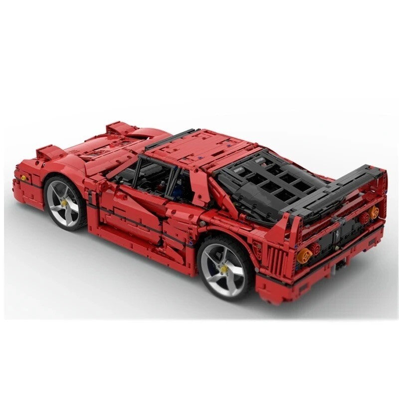 Ferrari F40 Nuova Da Costruire Mattoncini Technic 3778 Pezzi Rossi Costruzioni