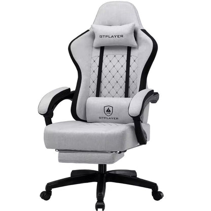 Sedia da Gaming Work Ufficio Ergonomica Reclinabile Poggiapiedi Gamer PC Console