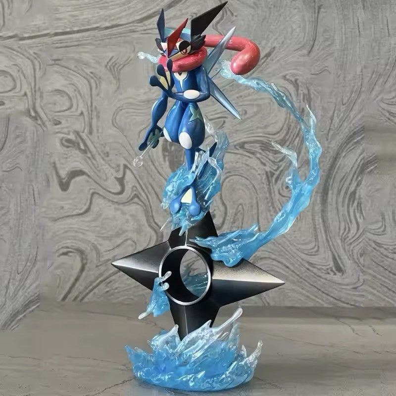Action Figure Pokémon Greninja Evolution 20cm Statua Da Collezione Anime Manga