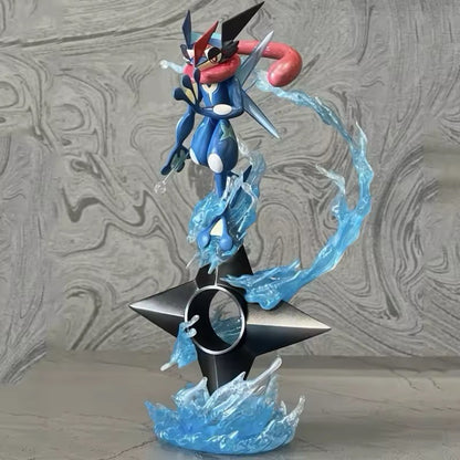 Action Figure Pokémon Greninja Evolution 20cm Statua Da Collezione Anime Manga