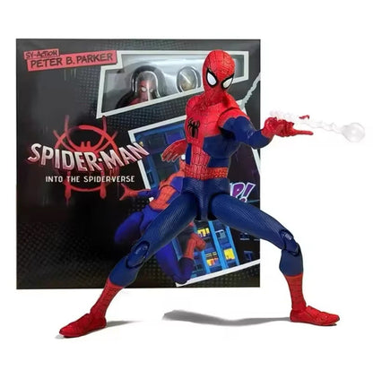 Action Figure Spiderman Spider-verse Collection Marvel Jordan Anime Videogame