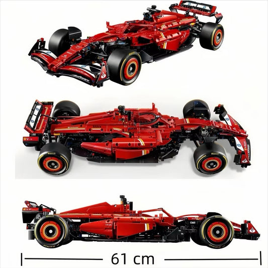 Macchina Formula 1 Ferrari Costruire Costruzioni Technic Mattoncini Collezione
