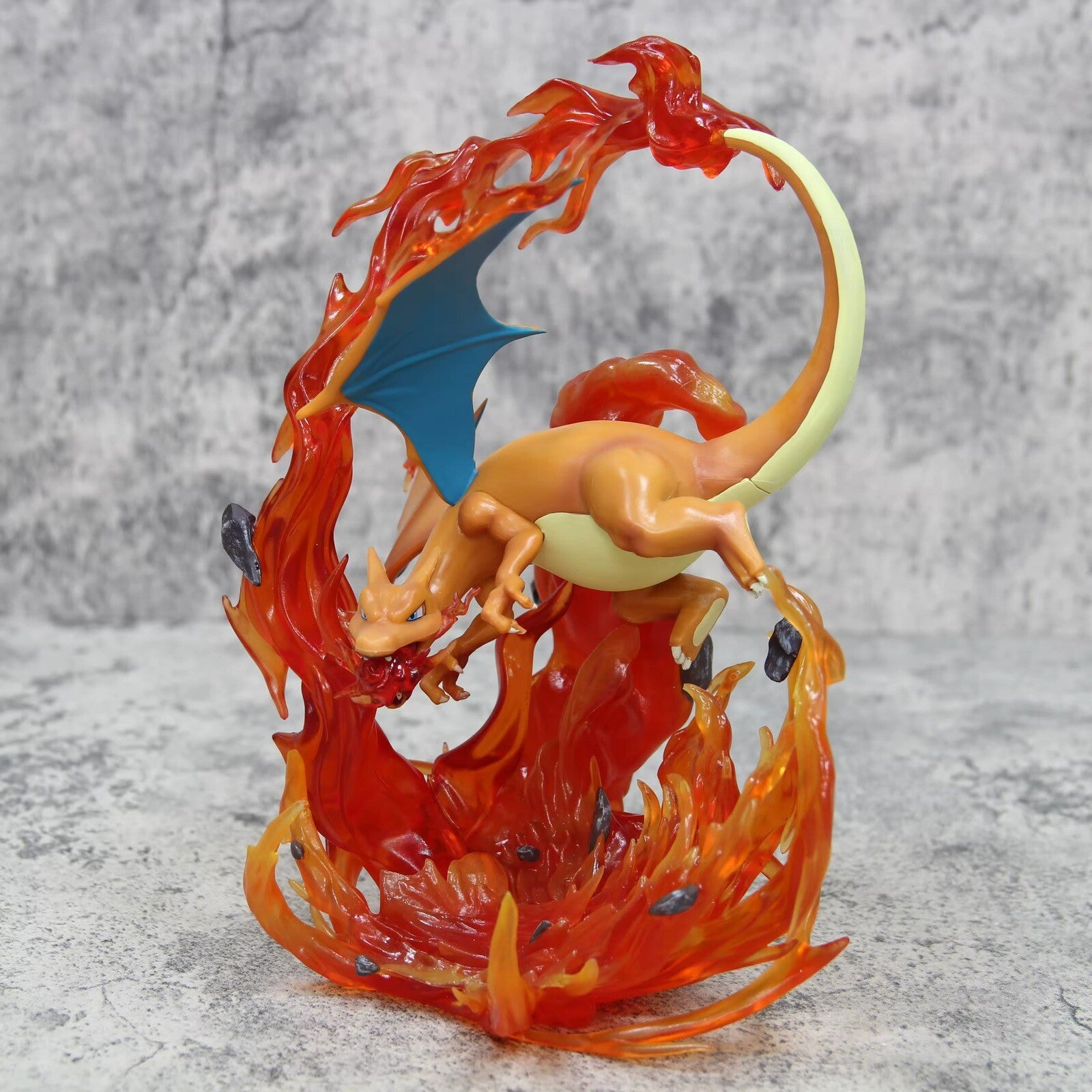 Action Figure Pokémon Charizard Evolution 21cm Statua Da Collezione Anime Manga