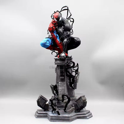 Action Figure Spiderman E Venom Videogame Marvel Avengers 38cm Simbionte New