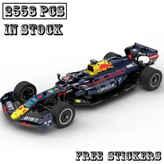 Formula 1 Redbull Toro Rosso Da Costruire Mattoncini Technic 2558 Pezzi Blu New