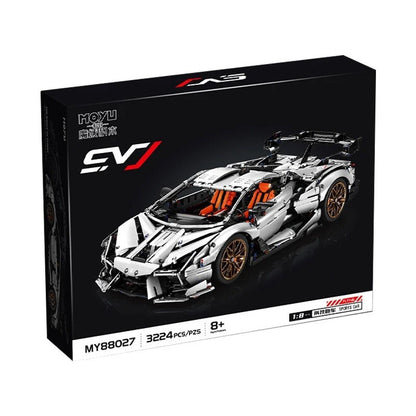Lamborghini Sian Svj Da Costruire Mattoncini Technic 3224 Pezzi Nero Nuova New