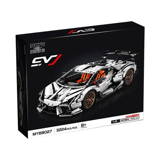 Lamborghini Sian Svj Da Costruire Mattoncini Technic 3224 Pezzi Nero Nuova New