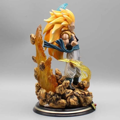 Action Figure Dragon Ball Z Gotenks Fusione 22cm Statua Da Collezione Anime