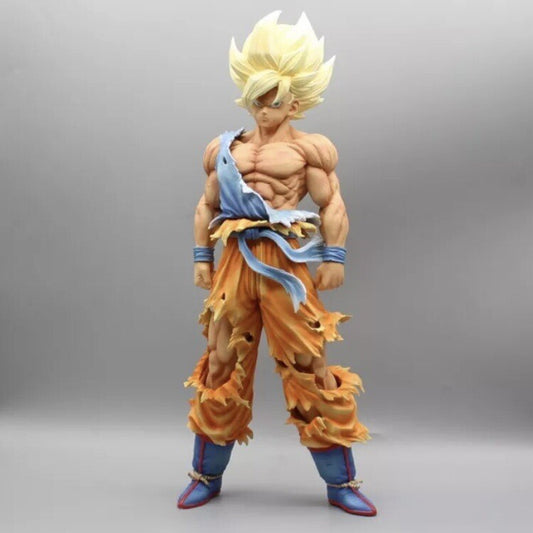 Action Figure Dragon Ball Z Goku Super Sayan 43cm Statua Da Collezione New Anime