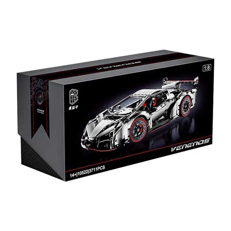 Lamborghini Veneno Da Costruire Mattoncini Technic 3711 Pezzi Nero Nuova New