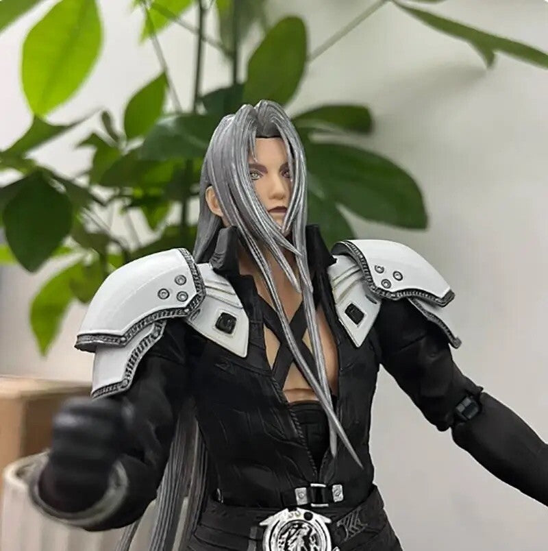Action Figure Final Fantasy VII Statua Da Collezione Sephiroth 25cm Nuovo