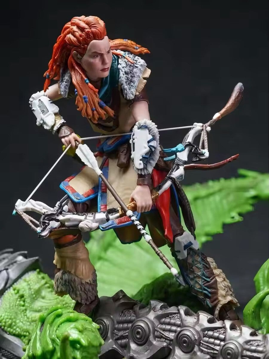 Action Figure Aloy Horizon Forbidden West 16Cm Collezione Gioco Game Playstation
