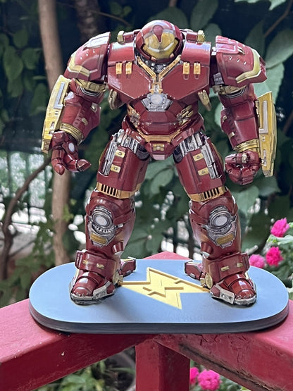Action Figure Iron Man Statua Collezione Infinity Saga Hulkbuster 30cm Handmade